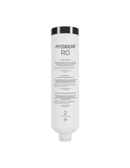 Zestaw 3 wkładów wymiennych do filtra HYDRION – prefiltr, membrana RO i postfiltr
