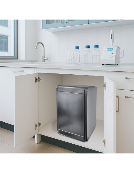 Wizualizacja filtra Dejonizator G1 w laboratorium.