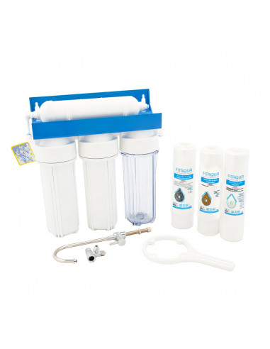 Filtr Kuchenny UPS 4.1 | Ultrafiltracja Bez Odpadu Wody, UF, 4 Stopnie, Z KDF