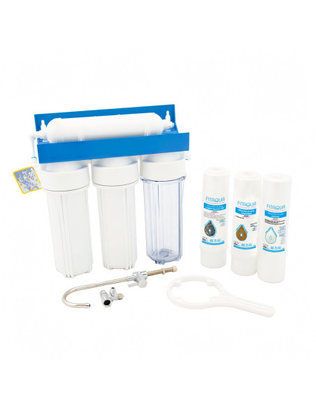 Filtr Kuchenny UPS 4.1 | Ultrafiltracja Bez Odpadu Wody, UF, 4 Stopnie, Z KDF