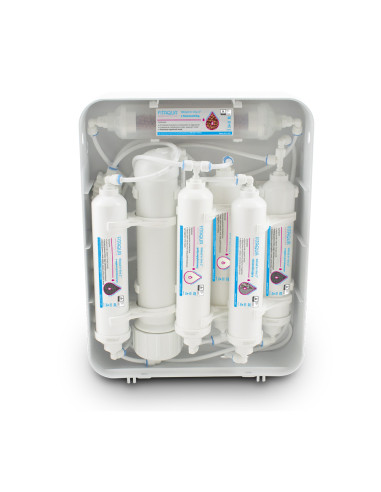 Filtr ALABASTER RO7 | Odwrócona Osmoza 7 Stopni, Wkład Bioceramiczny, Kompaktowy