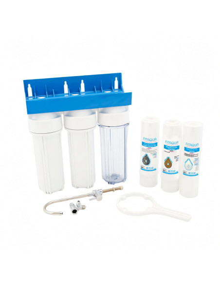 Filtr Przepływowy 3 Stopniowy | UPS3.1 | Ultrafiltracja, Kompaktowy, Bez Zbiornika, Czysta Woda