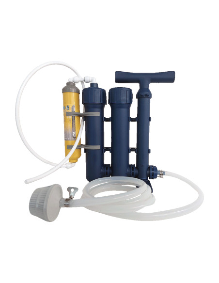 Filtr Terenowy Survivalowy 4-stopniowy | Ręczny Filtr Wody |  FITAQUA