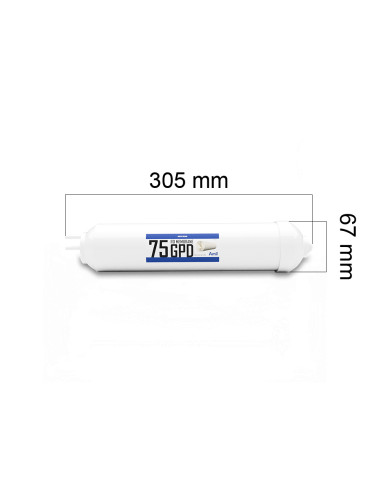 Membrana Osmotyczna 75 GPD | Półprzepuszczalna membrana | FITAQUA