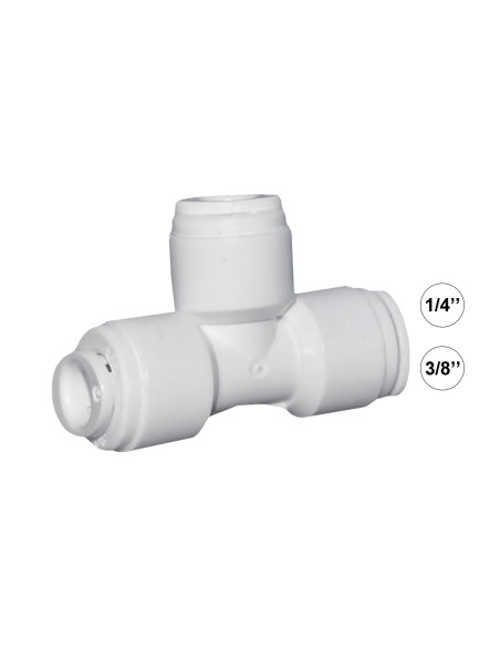 Trójnik Wężyk QC x QC Wężyk x QC Wężyk | Szybkozłączka, Rozgałęzienia Wody w Systemach RO