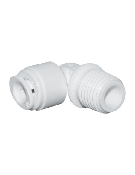 Kolanko 1/4” gz x 1/4” QC wężyk