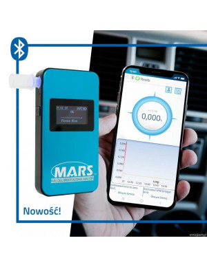 Alkomat Mars Elite FIT%ALCO | Sensor Elektrochemiczny 2