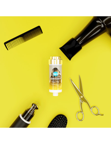 Filtr Fryzjerski HAIR EXPERT | Ochrona Włosów i Koloru, Usuwa Chlor i Kamień | BLUEFILTERS